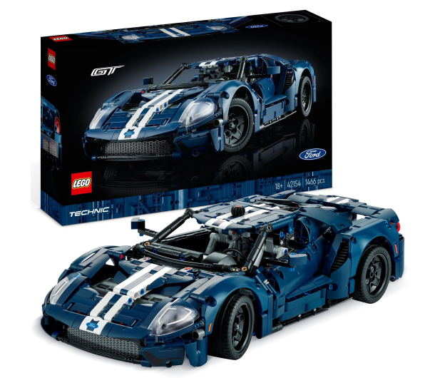 LEGO Technic 42154 Ford GT, wersja z 2022 roku - 1091323 - zdjęcie